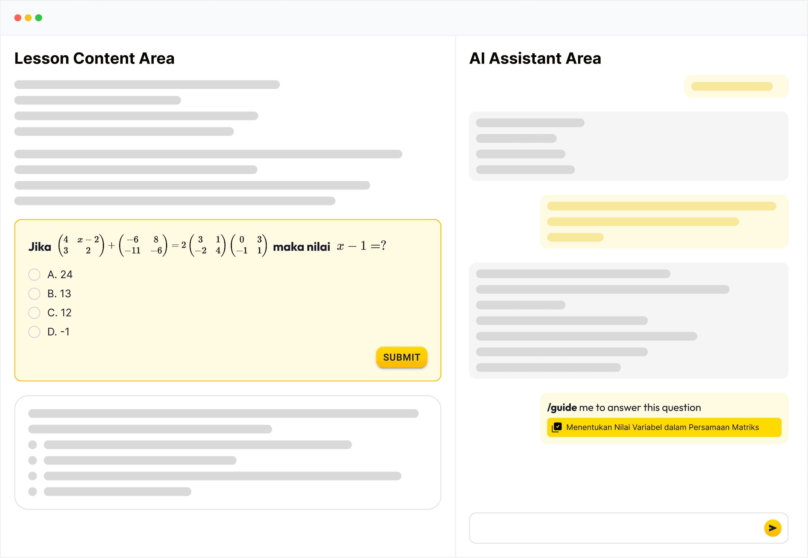 Ainstein AI assisted learning platform