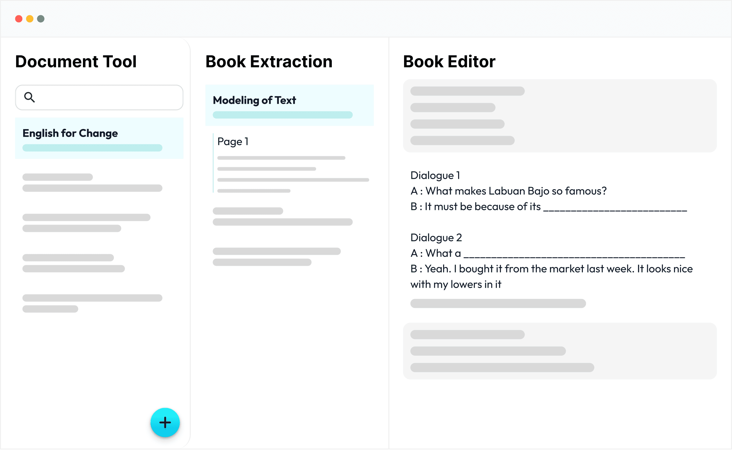 Ainstein document tool interface